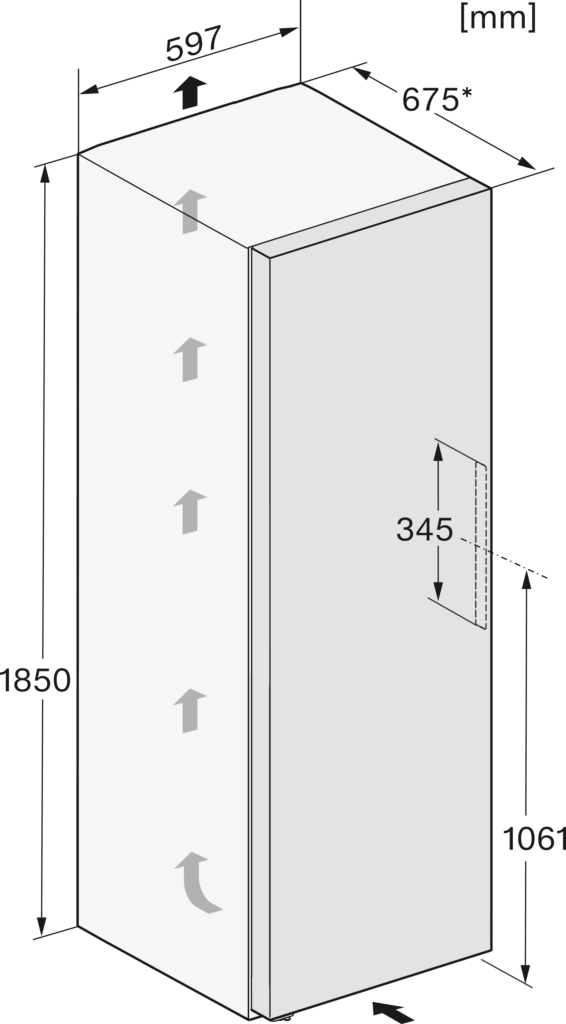 SAMOSTOJEĆI ZAMRZIVAČ FNS 4382 D – Miele Centar Elda Lux